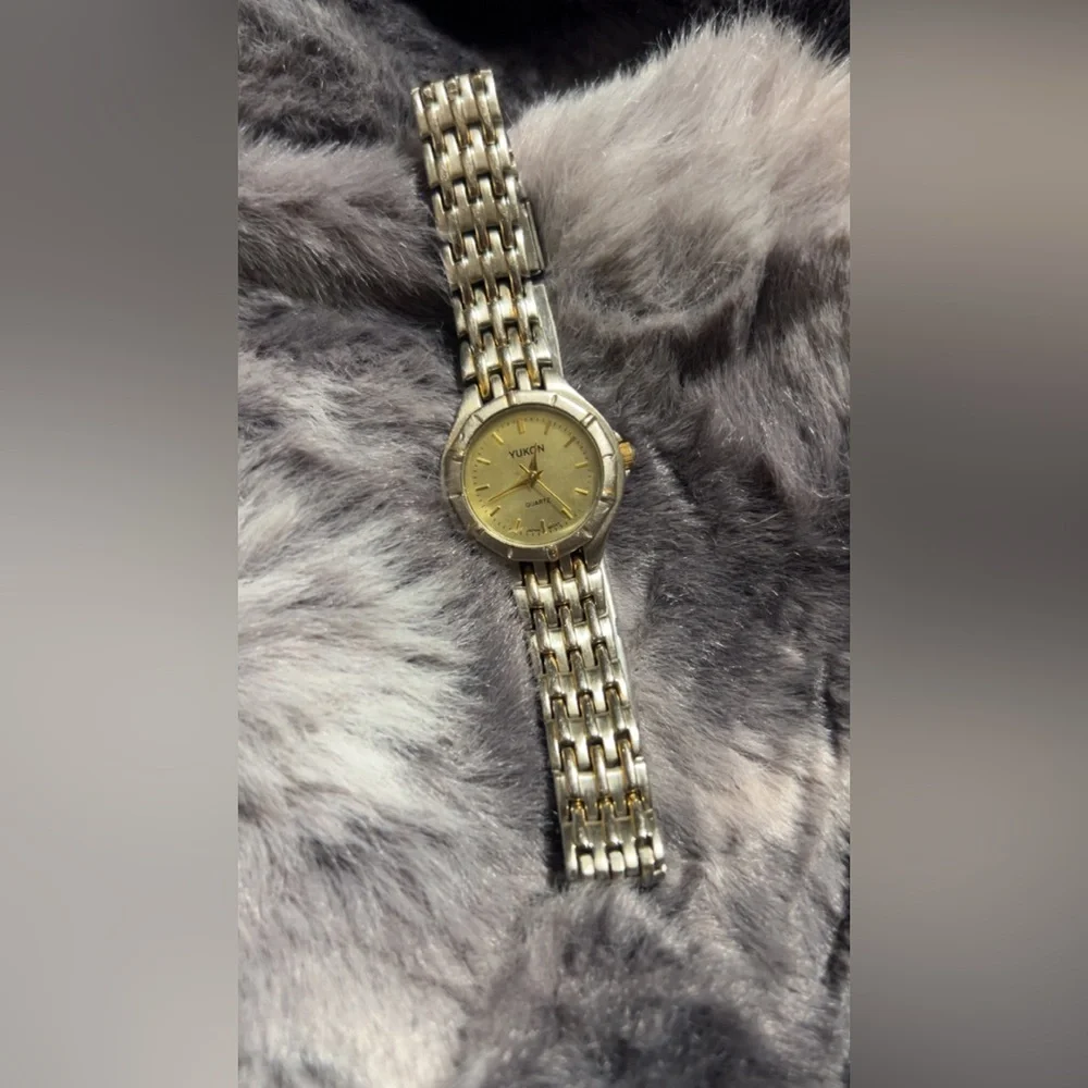 Yukon Silver and Gold Watch